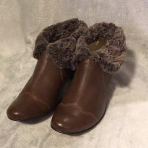 All black Anthropologie. Size 7. Boot